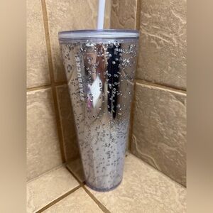 Starbucks Silver Sparkle Tumbler